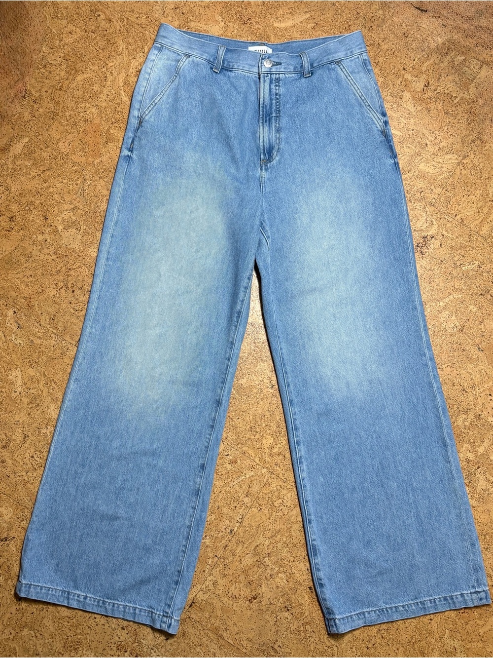 Pistola Dalia High Rise Wide Leg Jeans in Palo Alto Sz 30